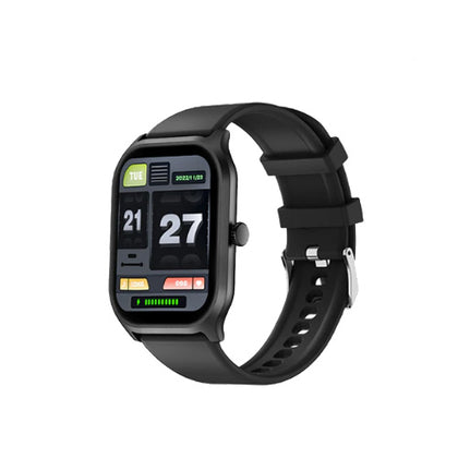 Fire-Boltt Hunter 2.01 inch HD Display Buetooth Calling with Single Chipset, Metal Body Smartwatch  (Black Strap, Free Size)