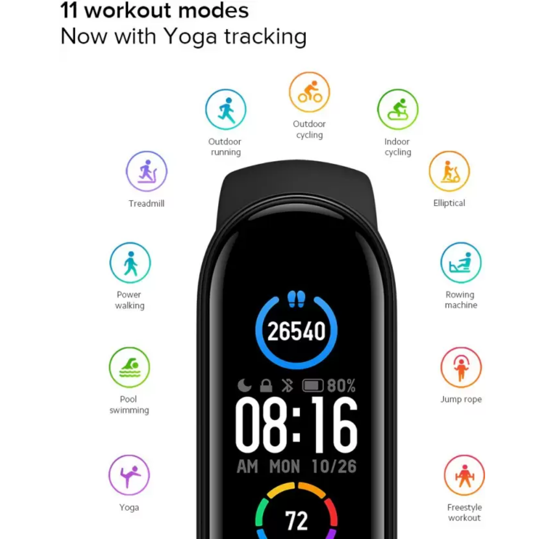 Mi band hotsell 5 black