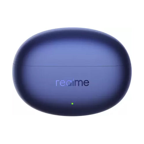 realme Buds Air 5 with 50dB ANC, 12.4mm Dynamic Bass Driver and upto 38 hours Playback Bluetooth Headset  (Deep Sea Blue, True Wireless)