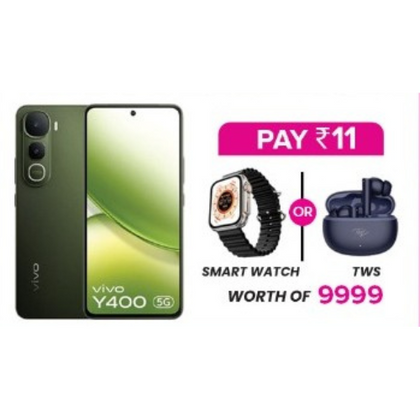 Vivo Y400 + Smart watch Or TWS