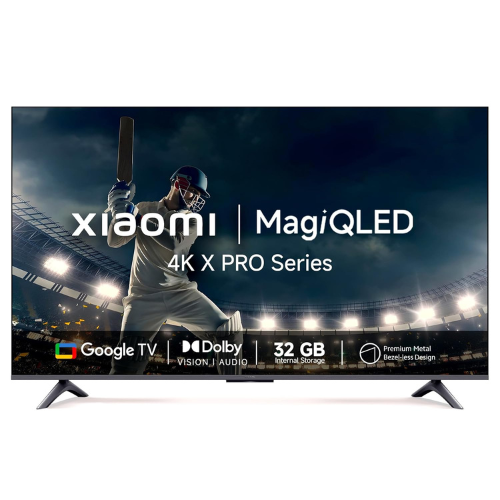 Xiaomi 43-inch X Pro QLED 4K Ultra HD Smart Google TV – Next-Level Visual Brilliance!