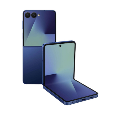 Samsung Galaxy Z Flip 7 5G – 12GB RAM | Up to 1TB Storage | Blue Shadow / Jet Black