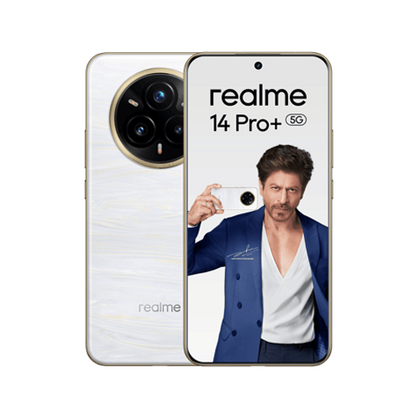 realme 14 Pro+ 5G (Pearl White)