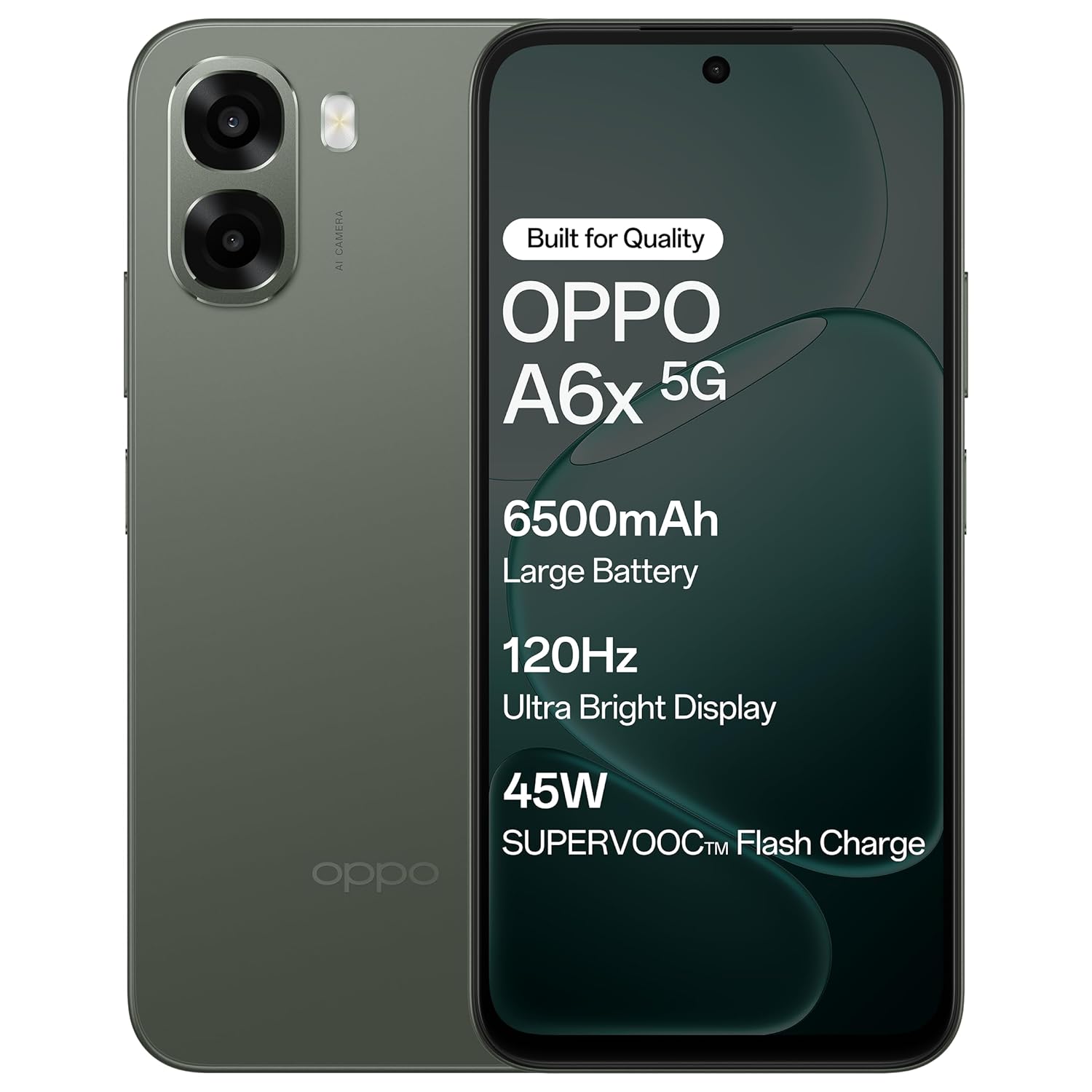 OPPO A6x 5G: Dimensity 6300, 6.75-inch 120Hz Display, 6500mAh
