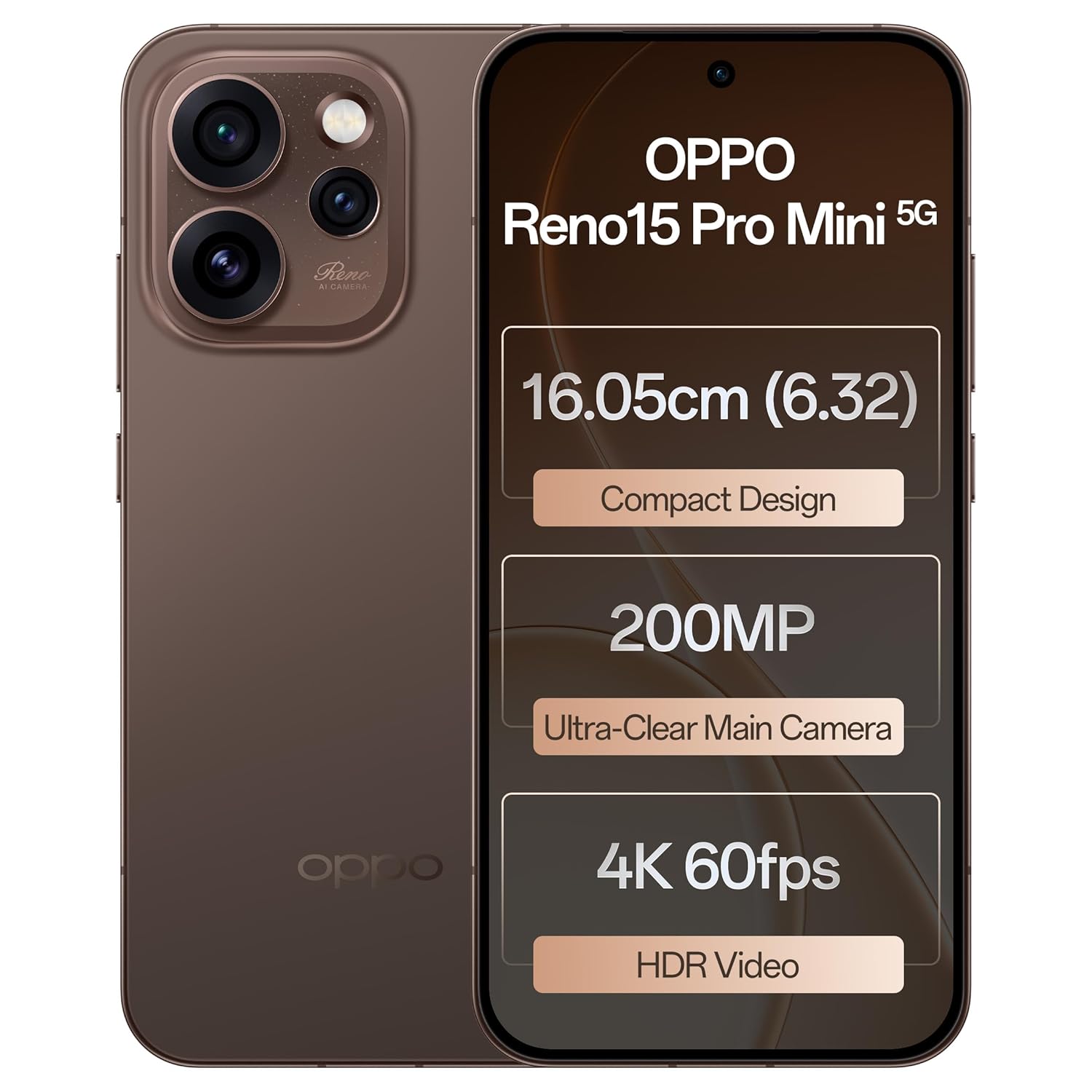 Oppo Reno Compact OPPO Reno15 Pro mini 5G - Compact 200MP Flagship Phone – BNewmobiles