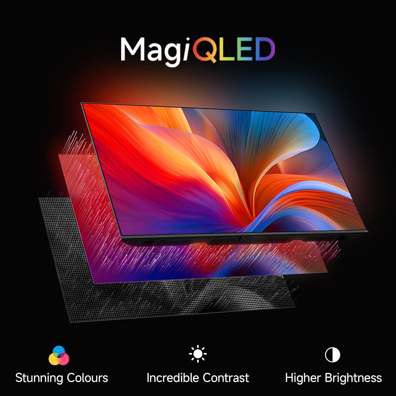 Xiaomi 43 inch qled 4k tv - google tv (dolby vision & hdr10+)
