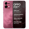 OPPO F31 5G Mobile Bloom Red - 7000mAh Battery, 50MP AI Camera, IP69 Waterproof & 120Hz AMOLED Display Smartphone at Bnew Mobiles