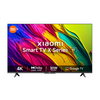 A 43-inch XIAOMI SMART TV X 4K Ultra HD Android Smart LED TV, featuring a sleek, slim-bezel design and resting on its two detached table-top stands.