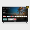 A 55-inch Cellecor Smart TV, featuring a 4K UHD Smart LED display with a slim profile and resting on its two detached table-top stand feet.
