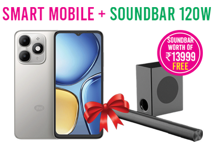 Itel A50 + Soundbar