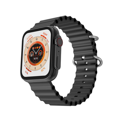 The Fire-Boltt Supernova Smartwatch features a 45.2mm (1.78-inch) circular AMOLED display, a metallic finish with a rotating crown, and includes Bluetooth calling and comprehensive health monitoring features.