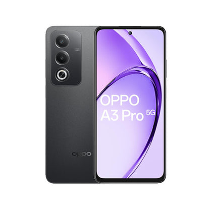 OPPO A3 Pro 5G (Starry Black, 8GB RAM, 256GB Storage)|6.67” HD+ 120Hz Refresh Rate Screen | 45W SUPERVOOC