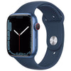 Apple Watch Series 7 Smart Watch (GPS+Cellular, 45mm) (Blood Oxygen Sensor, MKJT3HN/A, Abyss Blue, Sport Band)