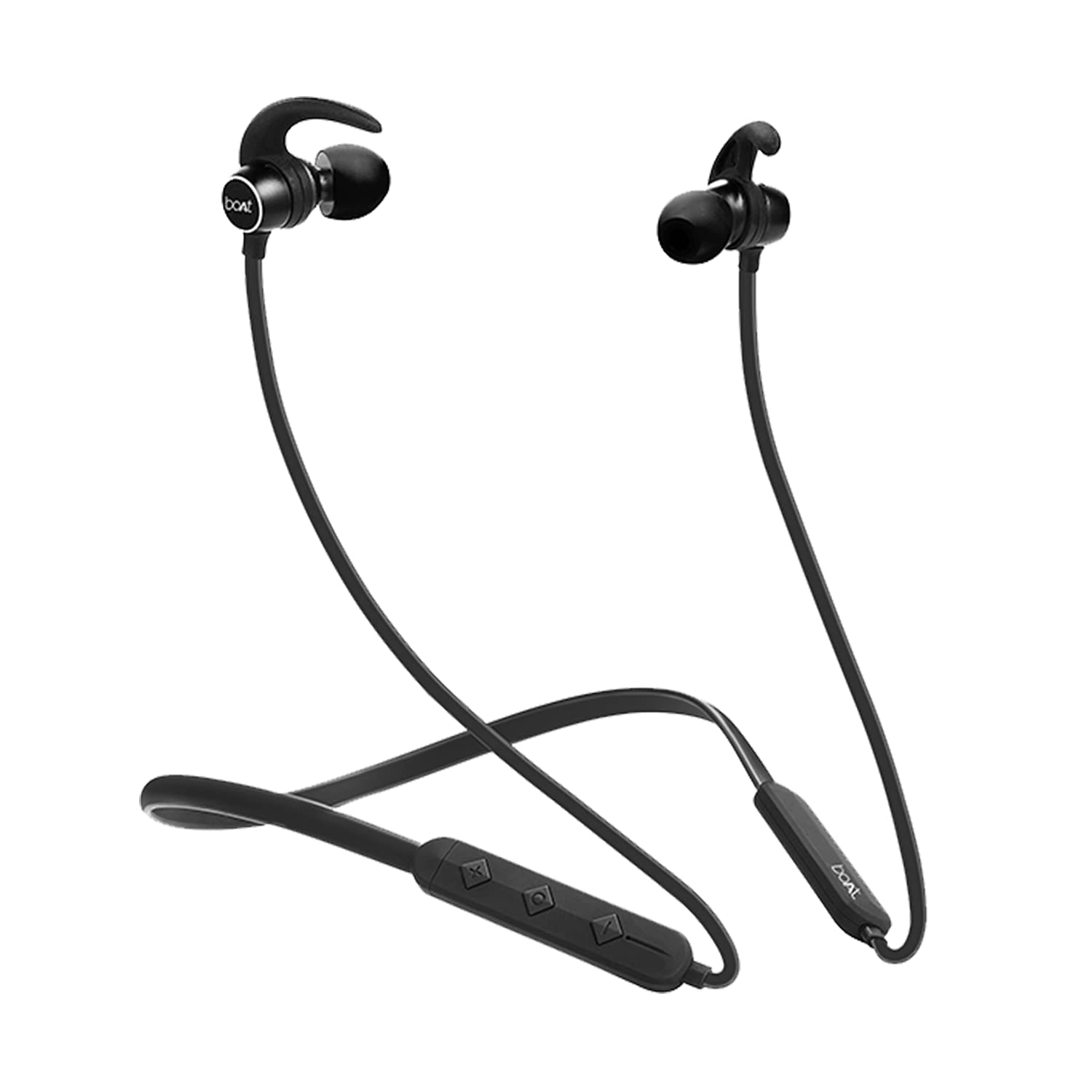 boAt Rockerz 255 Pro Bluetooth Wireless in Ear Earphones with Mic (Active Black)