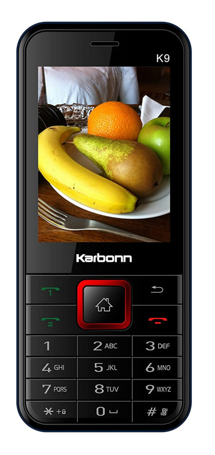 K9 Karbonn Mobile (Red - Black)