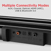 boAt Aavante Bar 1400 with Remote Control 120 W Bluetooth Soundbar  (Premium Black, 2.1 Channel)