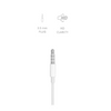 Conekt GOM-1 Wired Earphones with Mic (White)