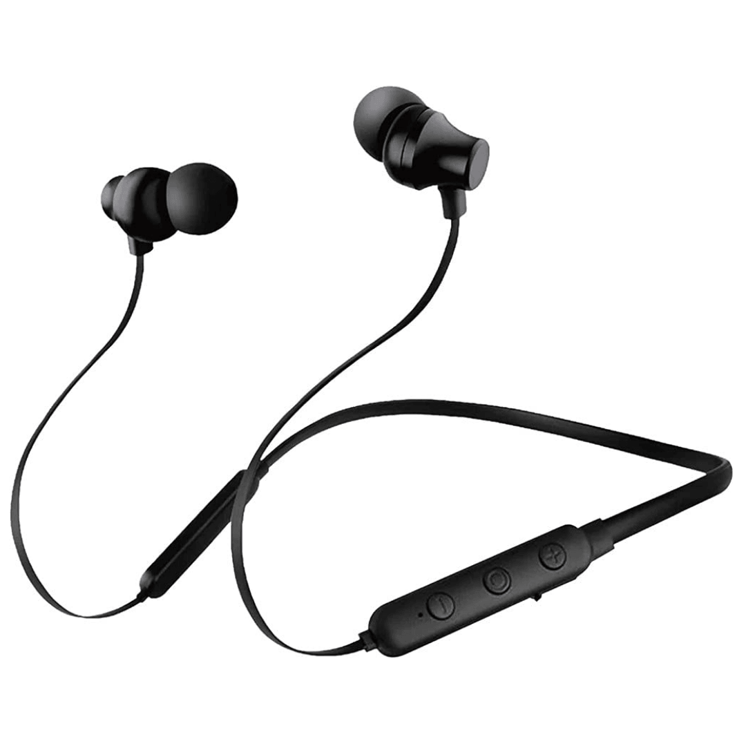 Hapi Pola Flexi Magnetic Wireless Bluetooth Earphones Headset with Mic - BNewmobiles