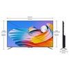 OnePlus 55U1S U Series 4K LED Smart Android TV 138.7 cm (55 inches) Black