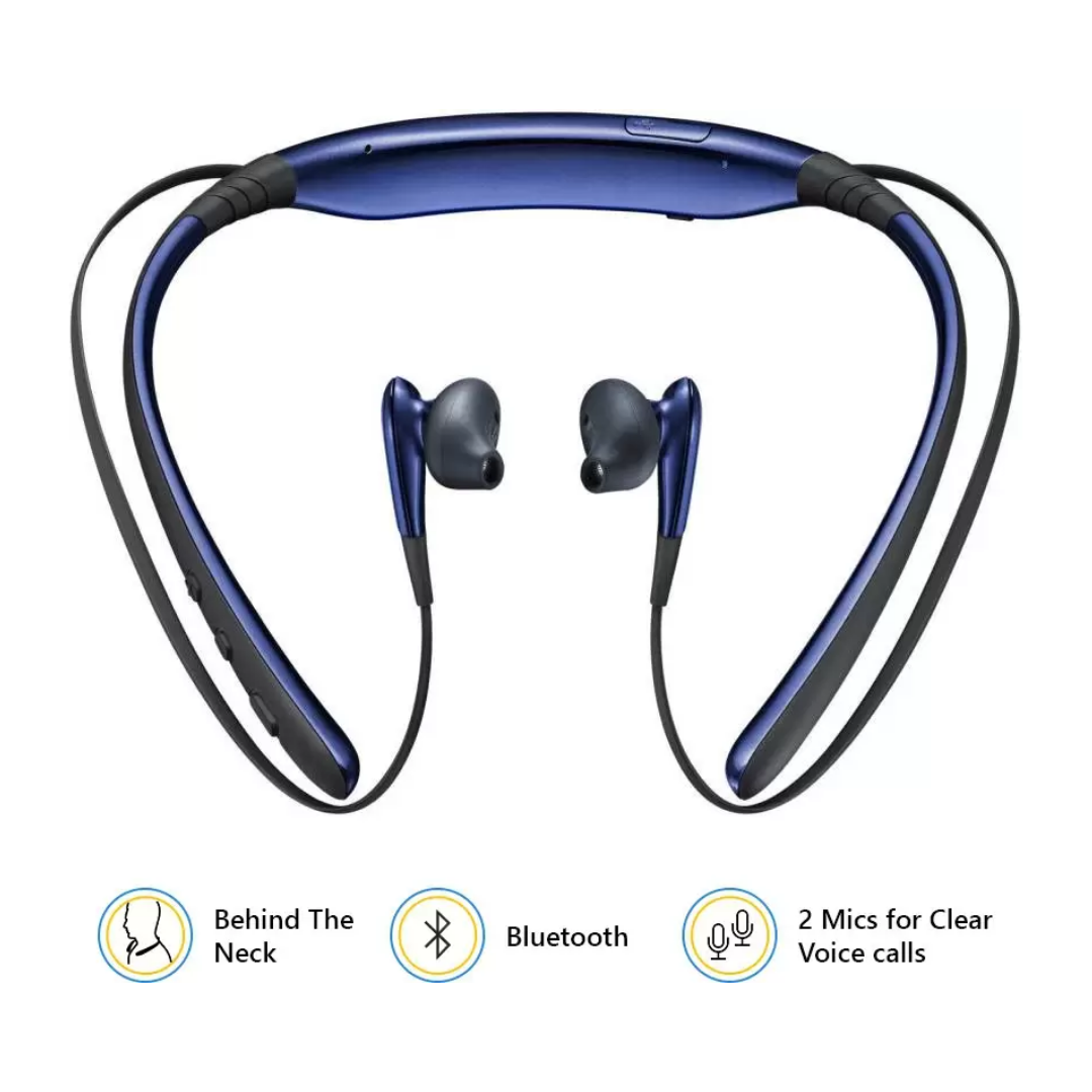 Samsung Level U Bluetooth NeckBand (Blue, In the Ear)