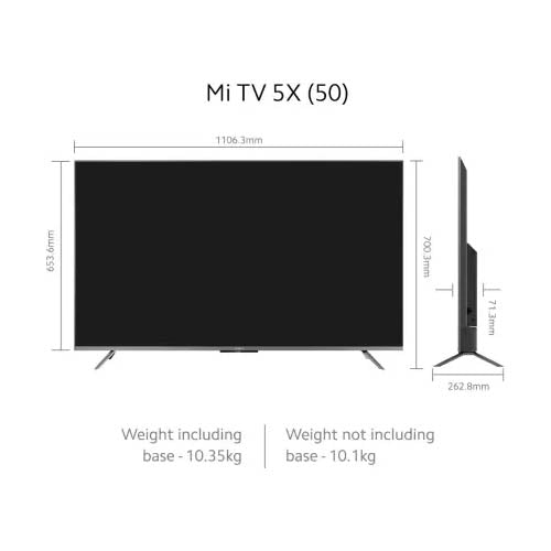 Mi 5X 125.7 cm (50 inch) Ultra HD (4K) LED Smart Android TV with Dolby Atmos and Dolby Vision