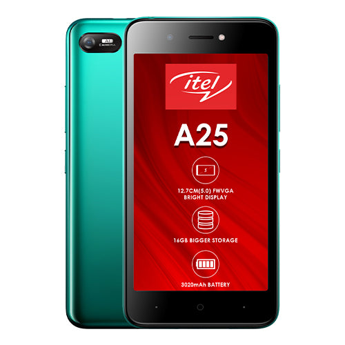 Itel A25 (Gradation Green, 16 GB)  (1 GB RAM)