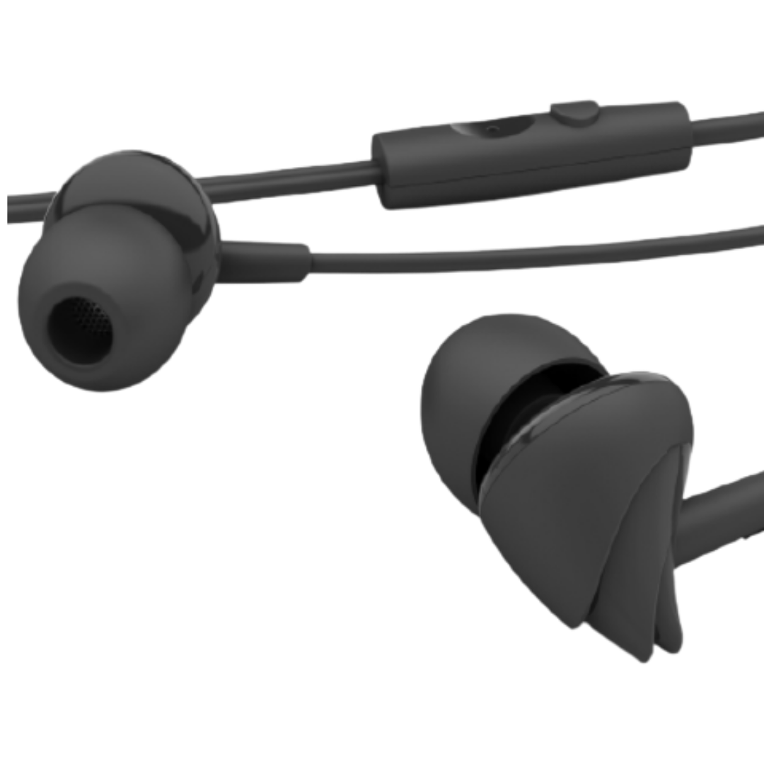 boAt BassHeads 110 Earphone Black BNewmobiles