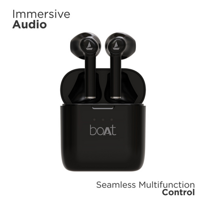 boAt Airdopes 138 Wireless Earbuds, Active Black